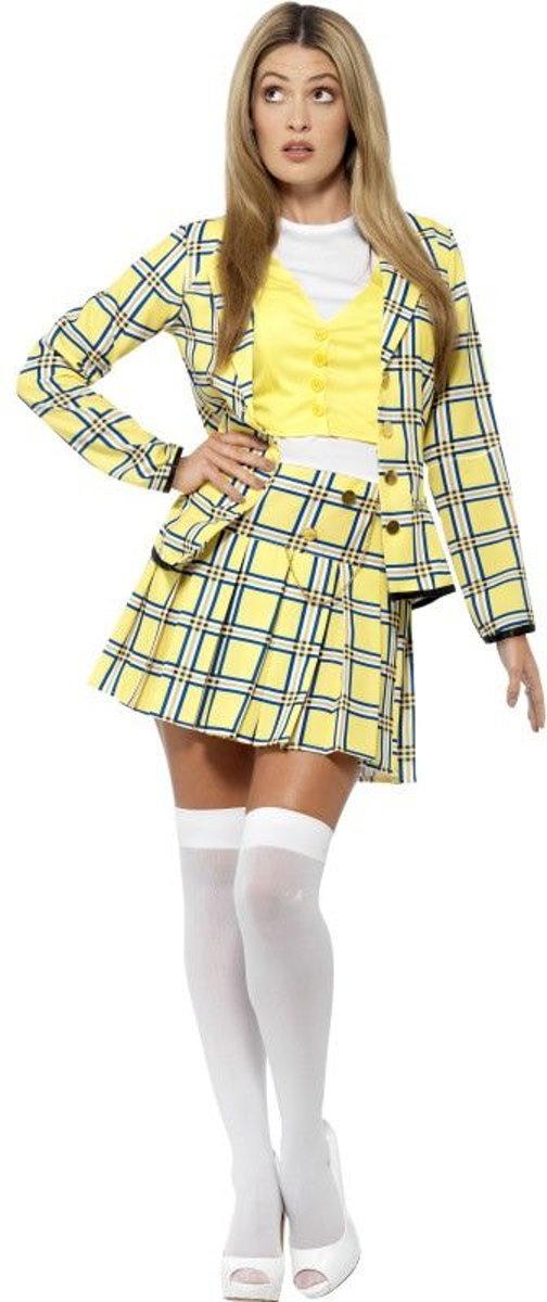 Film & TV Kostuum | Clueless Cher Schooluniform | Vrouw | Small | Carnaval kostuum | Verkleedkleding